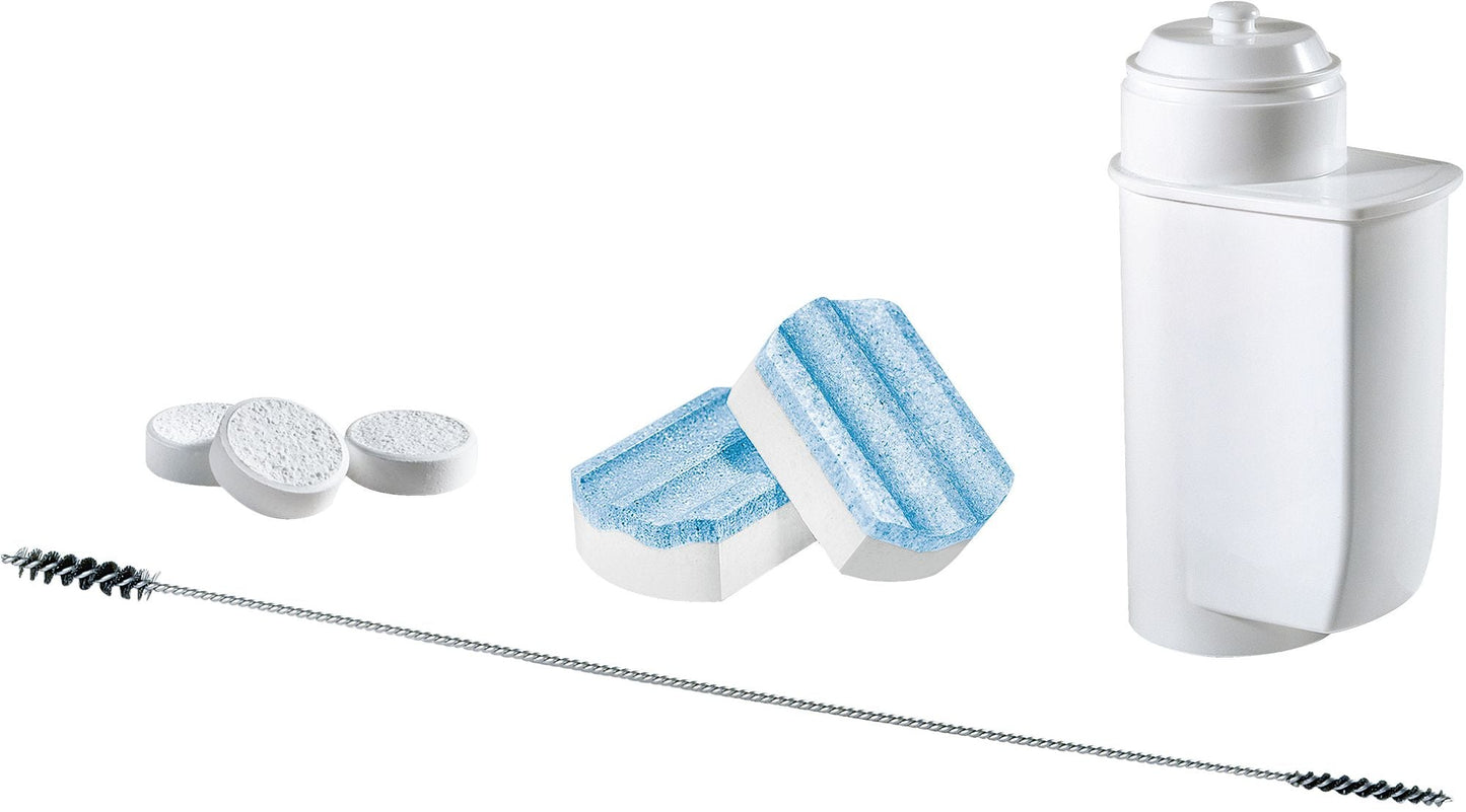 SIEMENS TZ80004 Pflegeset: Reiniger & Entkalker für Kaffeevollautomaten mit Brita Intenza Filter