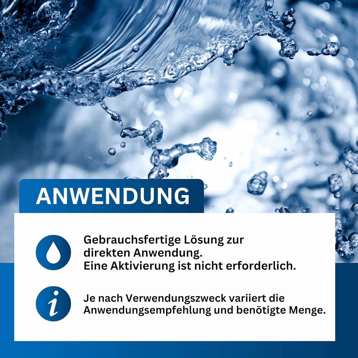 Chlordioxid 0,3% | CDL CDs | Fertiglösung zur Trinkwasser-Desinfektion für unterwegs | Sterilisation, antibakteriell, Made in Germany (2X 250ml)
