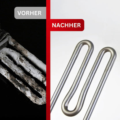 Universal-Entkalker mit Farbindikator | Hochwirksamer Entkalker für alle Haushaltsgeräte mit Wasserkontakt mit Farbindikator | Universell einsetzbar und materialschonend (4x 500 ml)