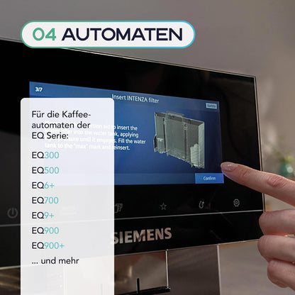 Wasserfilter Siemens & Bosch – Intenza