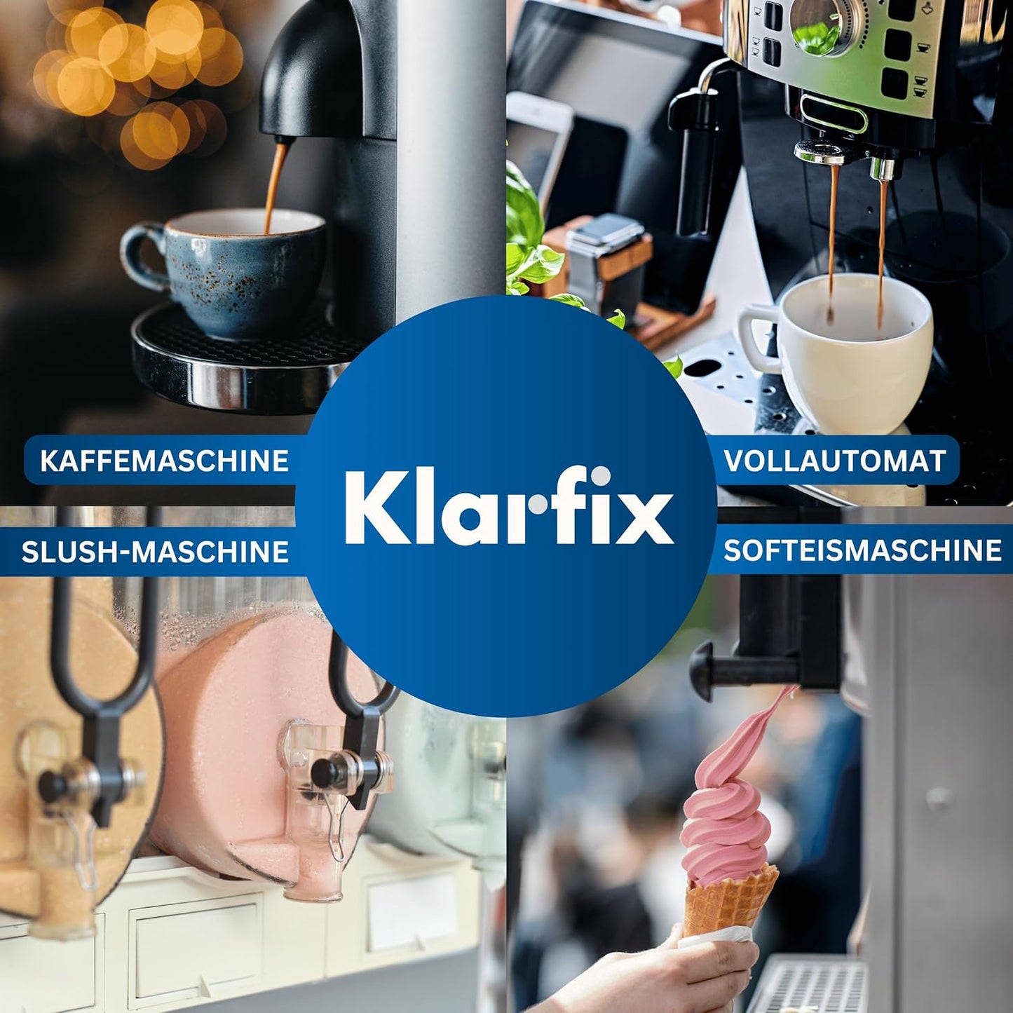 Milchsystem-Reiniger | Entfernt Milchfett, Milcheiweiß & Milchrückstände | Für Kaffeevollautomaten, Milchaufschäumer & Eismaschinen | Für alle Marken (2x 1.000ml)