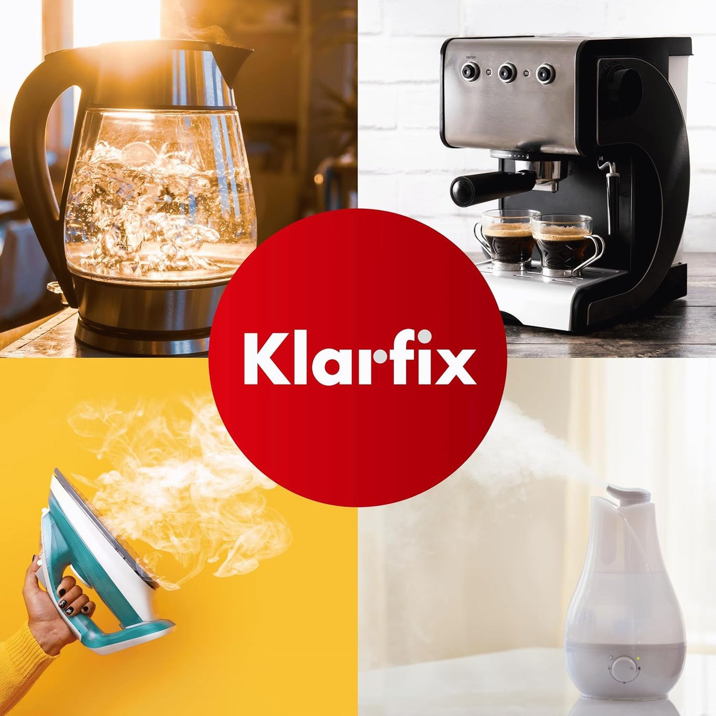 Universal-Entkalker mit Farbindikator | Hochwirksamer Entkalker für alle Haushaltsgeräte mit Wasserkontakt mit Farbindikator | Universell einsetzbar und materialschonend (1x 500 ml)