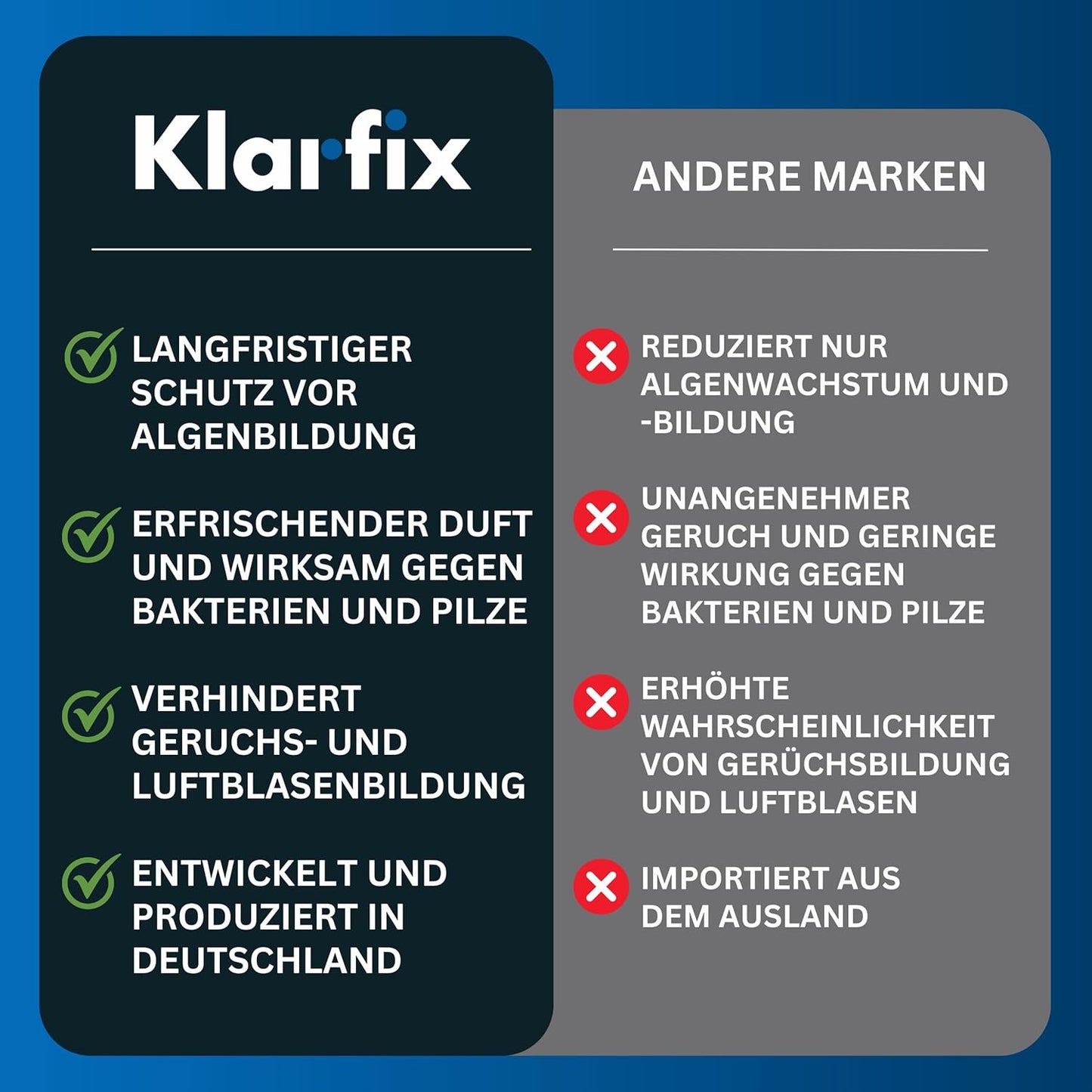 Waterclean Mehrbereichskonditionierer Plus | Bekämpft Mikroorganismen und verhindert Geruchs- und Luftblasenbildung in Wassermatratzen (4x 250ml)