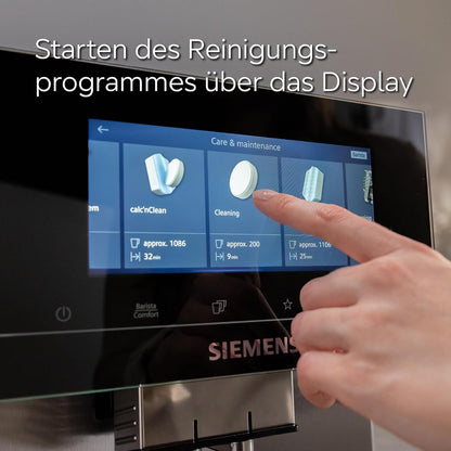 SIEMENS TZ80001A 10 Stück Reinigungstabletten für alle Kaffeevollautomaten der EQ. Series