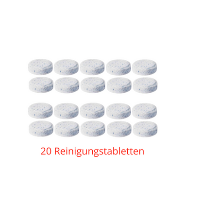 SIEMENS TZ80001N: 20 Reinigungstabletten für Kaffeevollautomaten der EQ-Serie – Volles Aroma, Langes Geräteleben