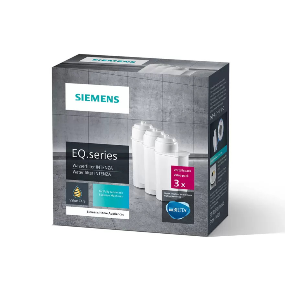 SIEMENS TZ70033 Wasserfilter 3er-Pack Brita Intenza Filterpatrone für alle EQ NEU