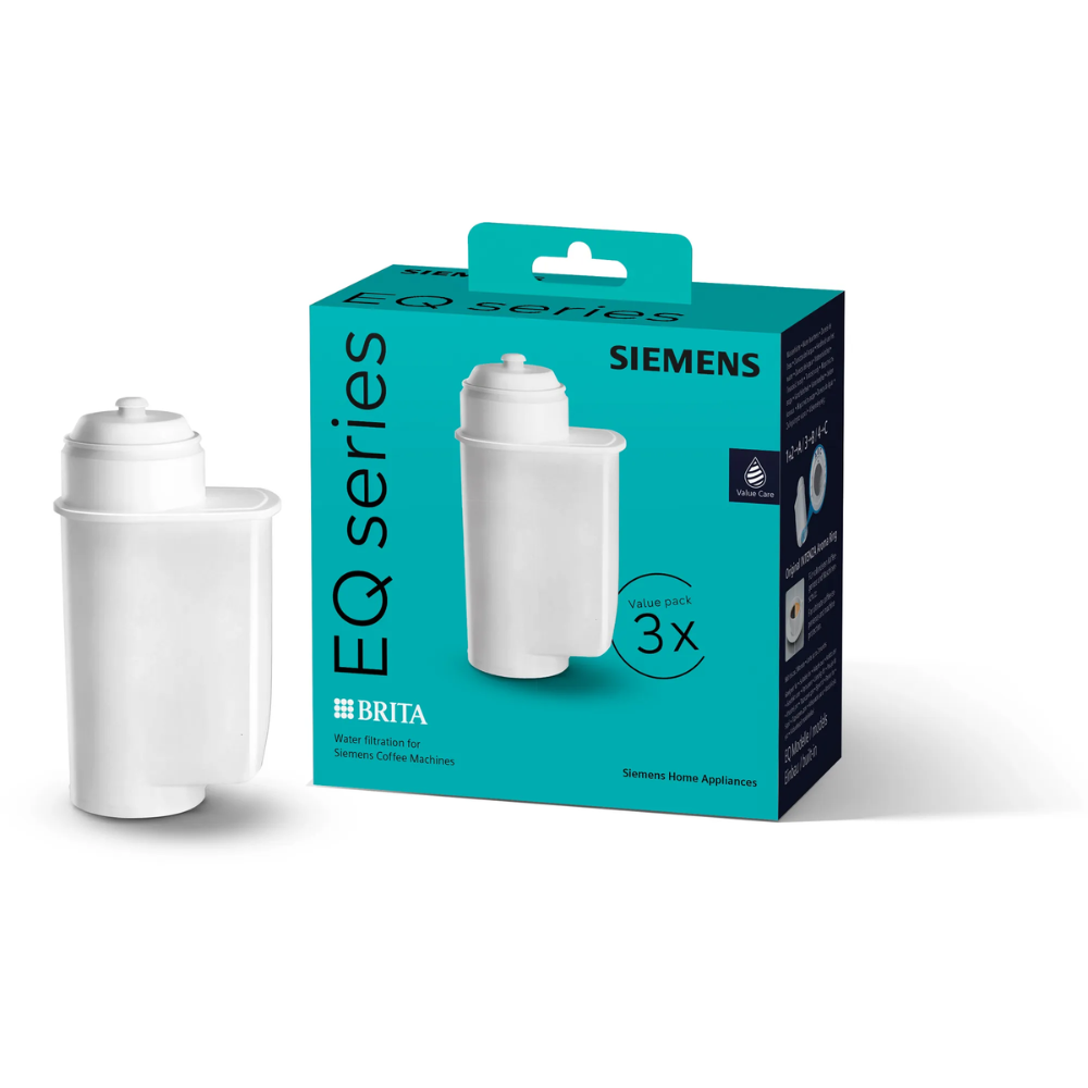 SIEMENS TZ70033 Wasserfilter 3er-Pack: Brita Intenza Filter für EQ Kaffeevollautomaten – NEU & OVP