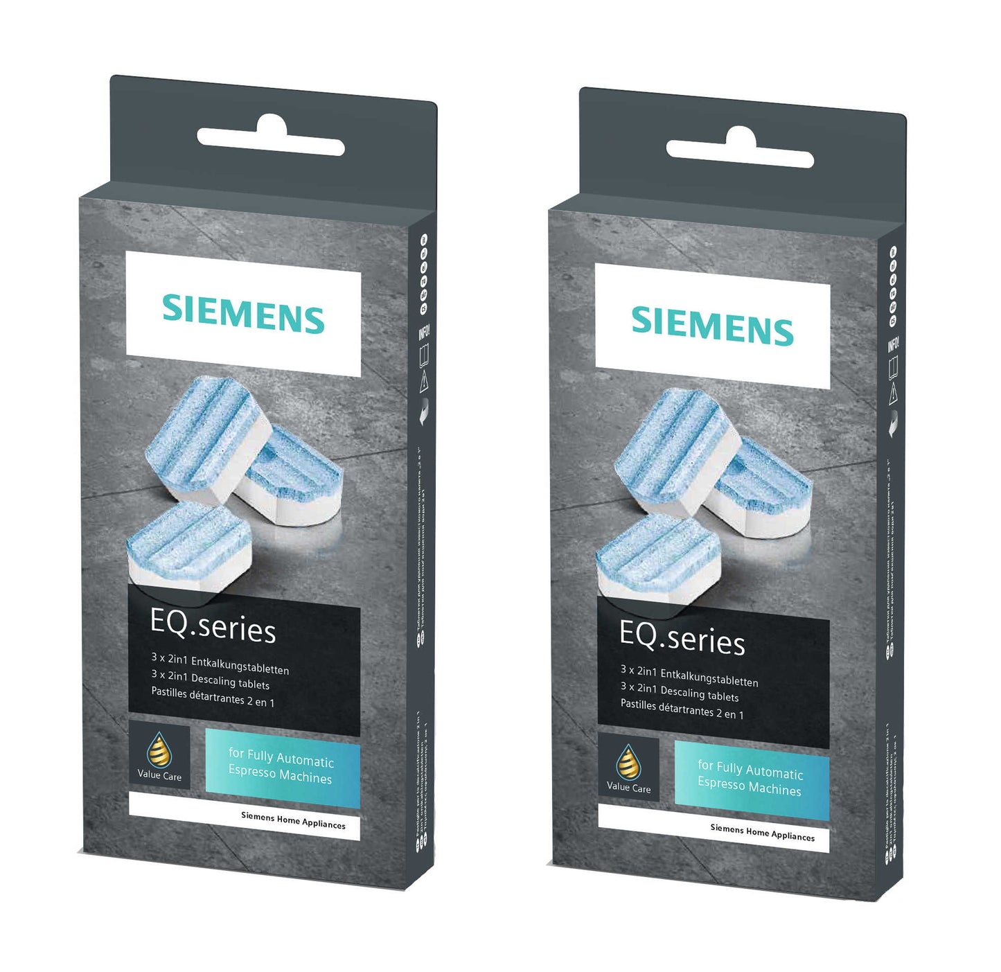 SIEMENS TZ80002: 6 Entkalkungstabletten für Kaffeevollautomaten – Optimaler Schutz & Längere Lebensdauer