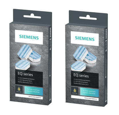 SIEMENS TZ80002: 6 Entkalkungstabletten für Kaffeevollautomaten – Optimaler Schutz & Längere Lebensdauer