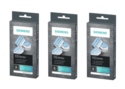 SIEMENS TZ80002: 9 Entkalkungstabletten für Kaffeevollautomaten | EQ & surpresso | Schutz & Langlebigkeit