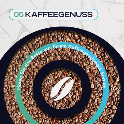 MEISTERZWECK4U Wasserfilter kompatibel mit Siemens EQ, Bosch Supresso, Neff & Gaggenau - Brita Intenza kompatibel | Kalkschutz & Geschmacksoptimierung für Kaffeevollautomaten